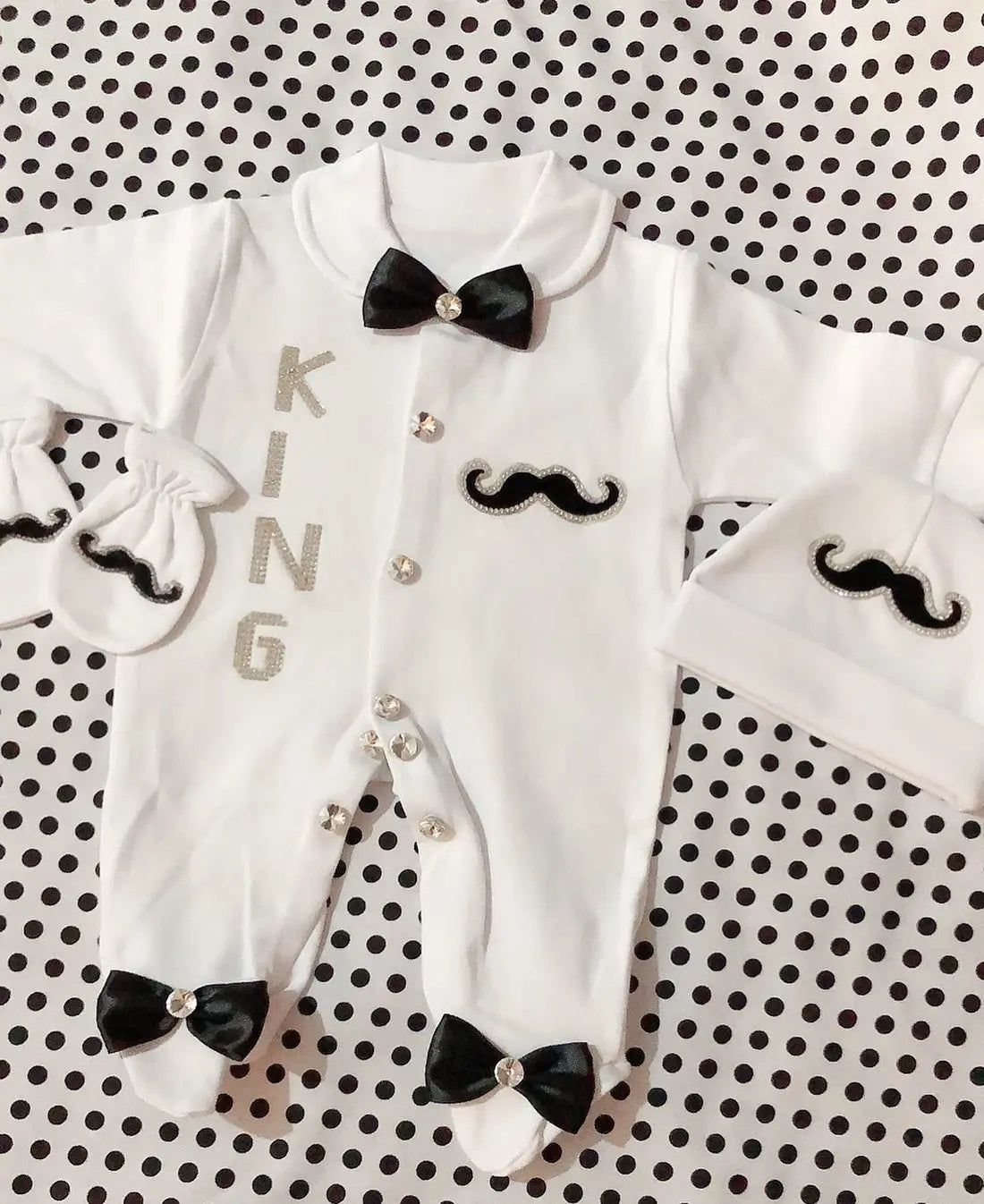 Newborn Baby Boy Outfits Set Cotton Shirt Pants Mittens Receiving Blanket-baby clothing-Top Super Deals-design 011-newborn size 52-Free Item Online