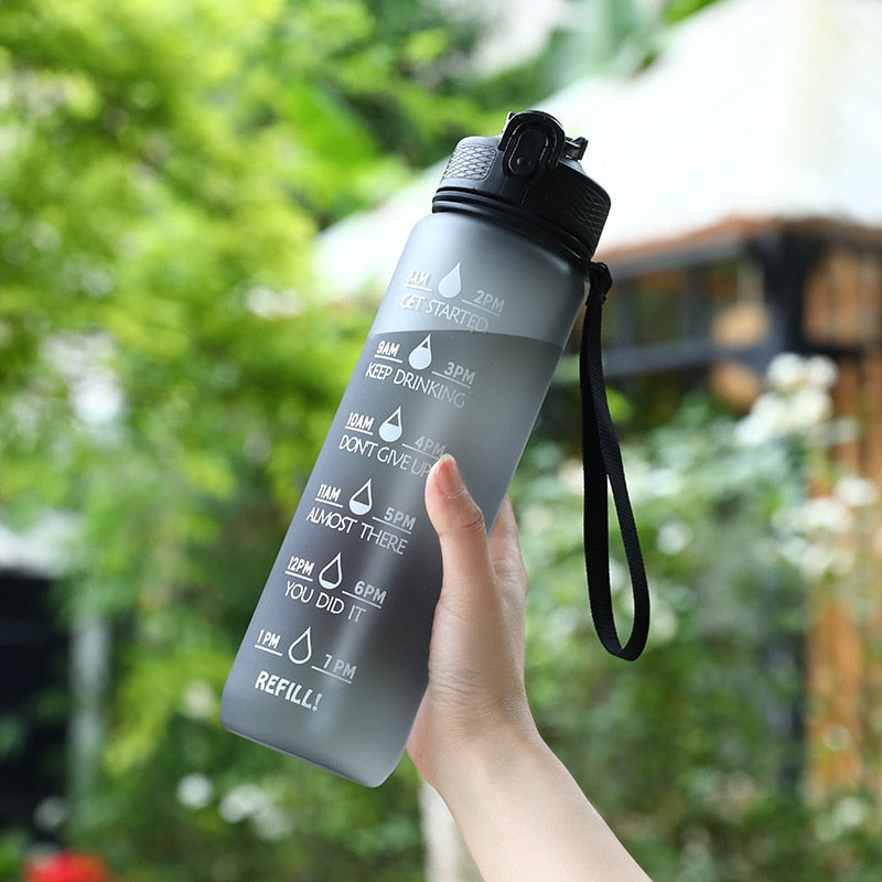 1 Liter Sport Water Bottle Leakproof