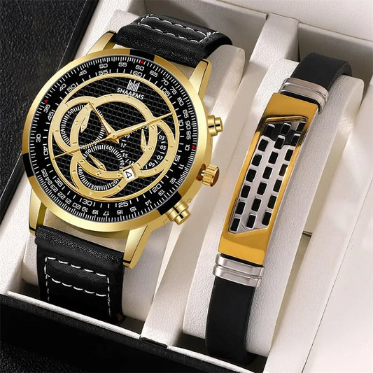 Men Fashion Date Quartz Men Watches