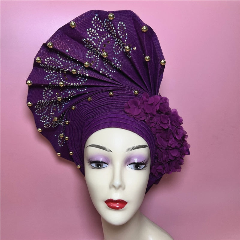 sego gele headtie turbans auto gele headtie already made