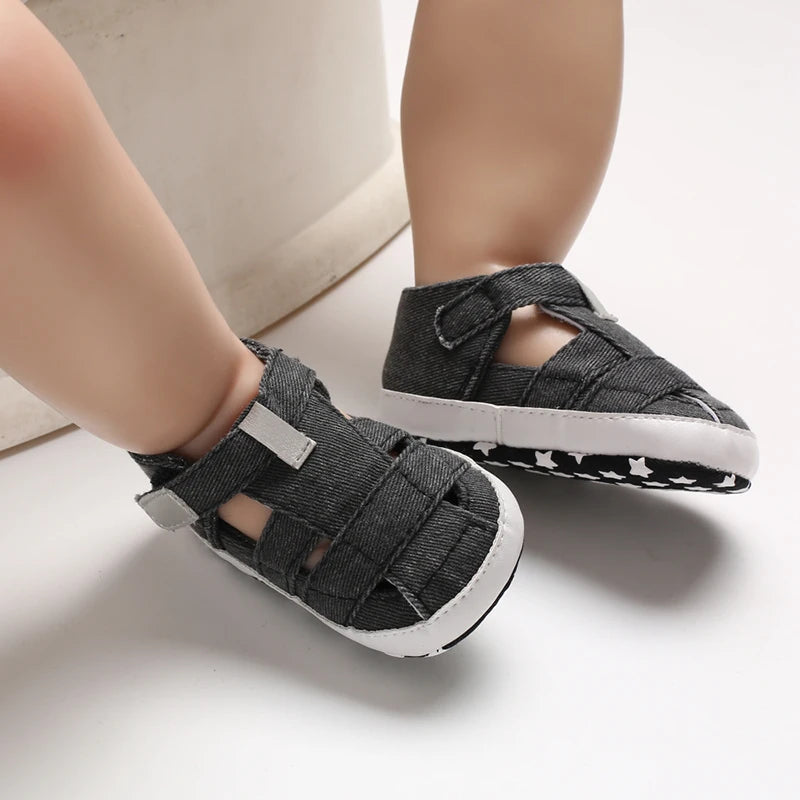 Newborn Baby Boys and Girls Soft Sole Non Slip Walking Shoes 0-24 month