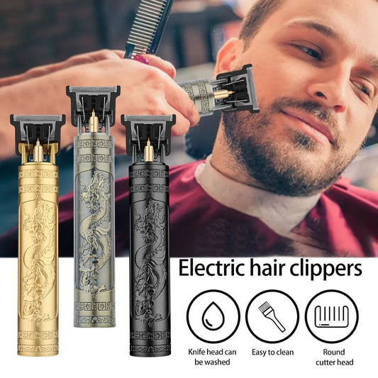 Electric Hair Cutting Machine Clipper Professional Men Shaver Rechargeable Barber Trimmer