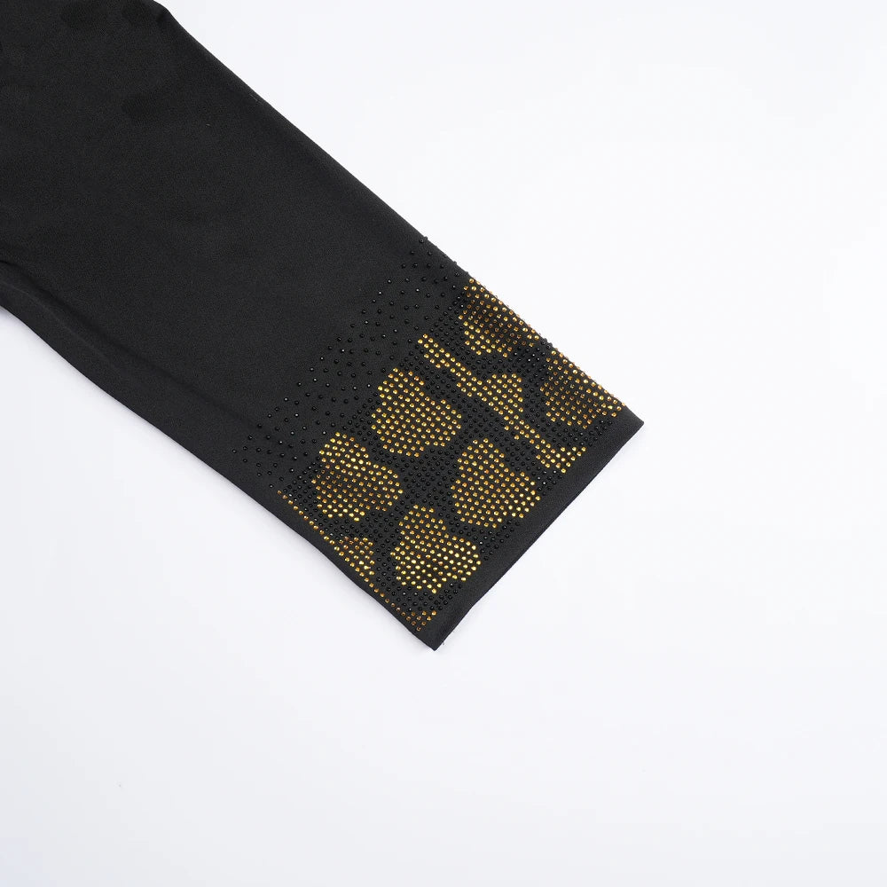 African Leopard Print Dress for Women