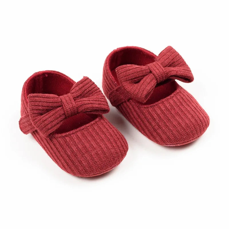 Anti-slip First Walking Baby Girls Shoes 0-12M