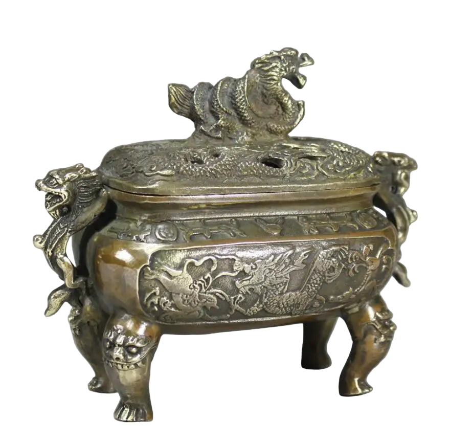 Pure copper incense burner