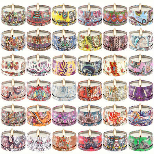 Aromatherapy Scented Candle Gift Set-36 pack