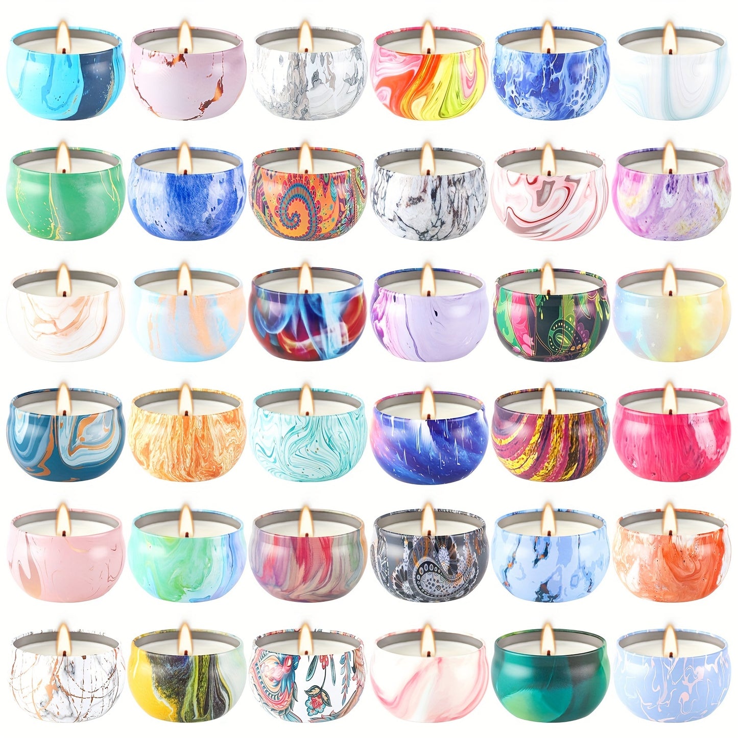 Aromatherapy Scented Candle Gift Set