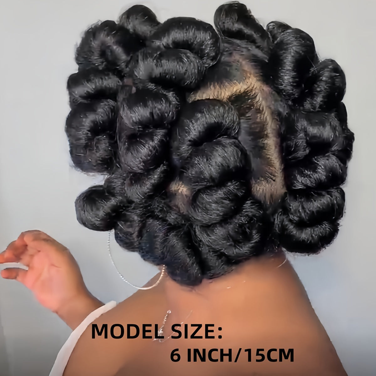 Elegant Full Lace Braid Wig for Women - 200% Density, Double-Layered, Short Style with Large Partition - Perfect for Daily Wear
