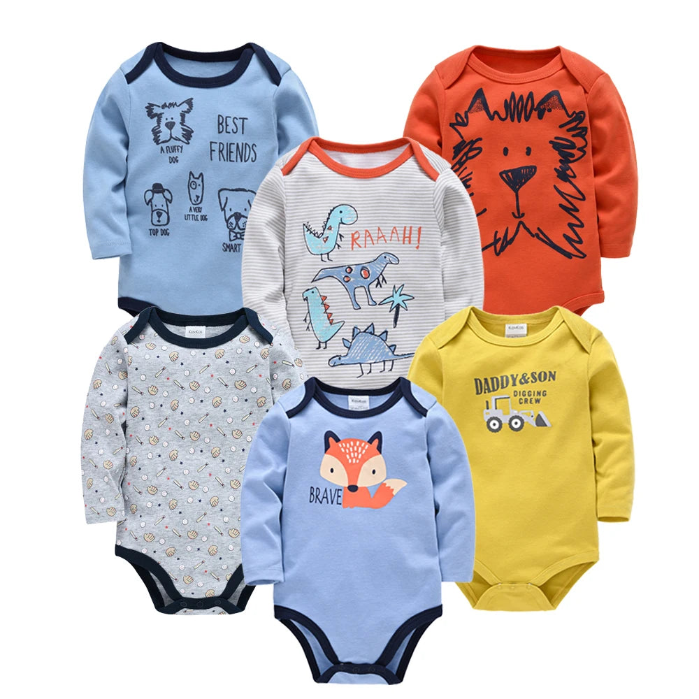 Baby Long Sleeve Autumn Bodysuit Set