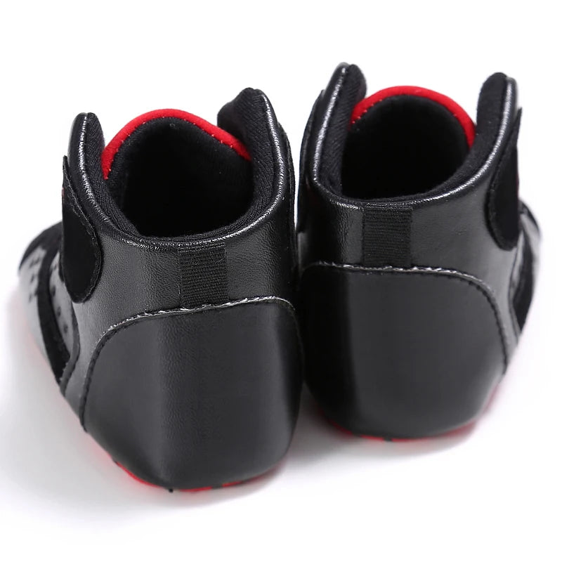 Baby Boys Soft Bottom First Walking Shoes