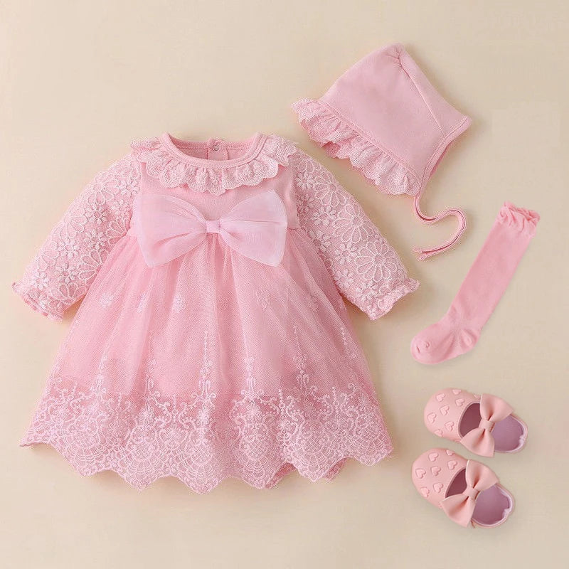 Baby Girl Party & Christening Dress Set