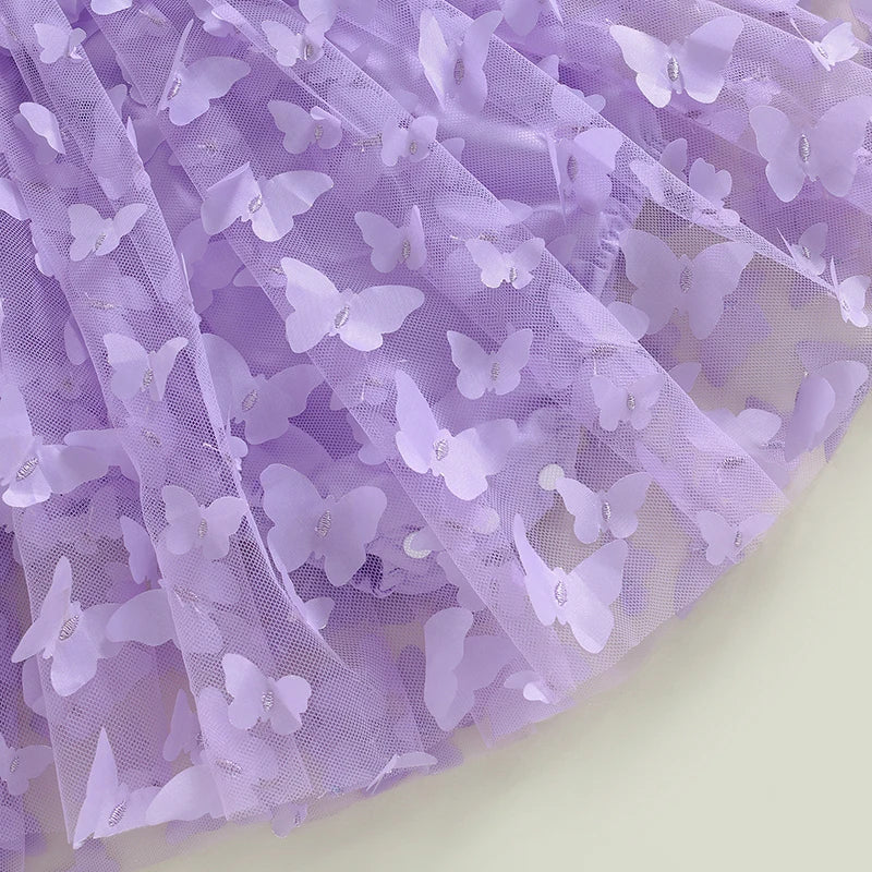 Baby Girls 2Pcs Tulle Tutu Bodysuit Dress