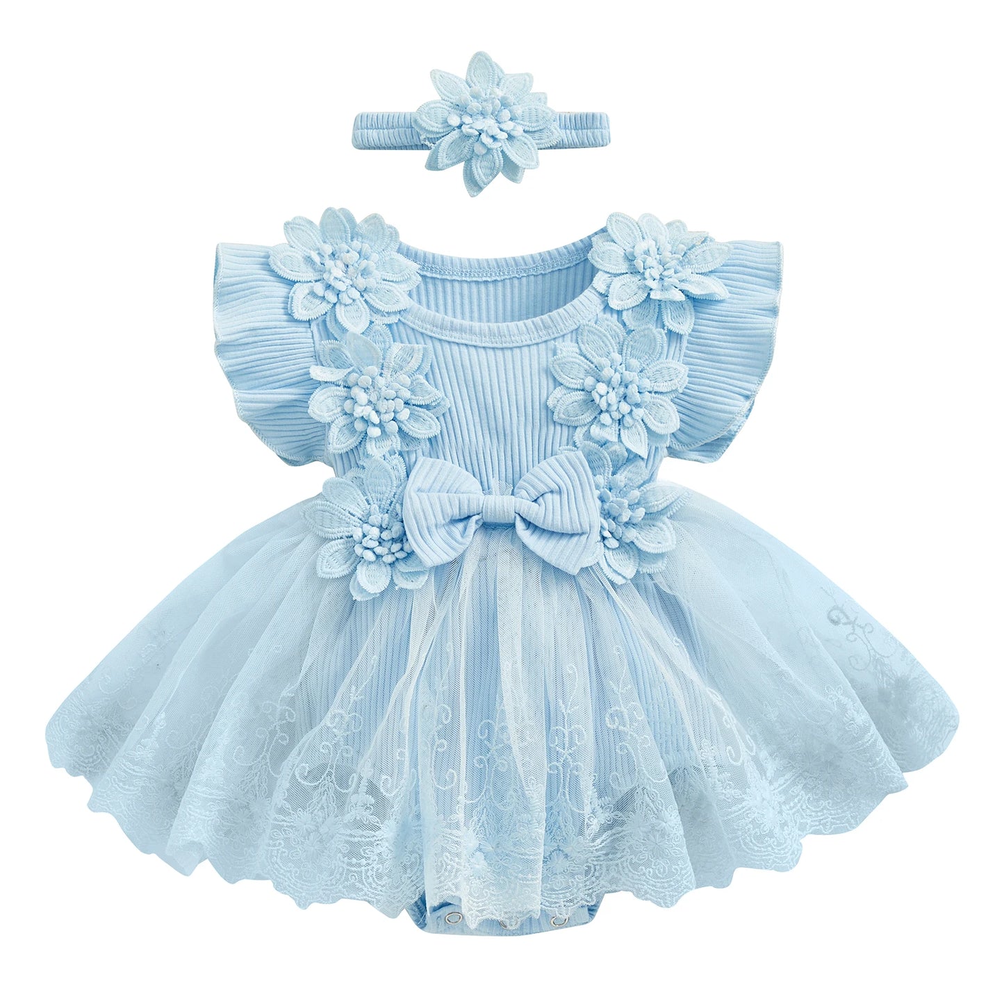 Summer Baby Girl Princess Romper