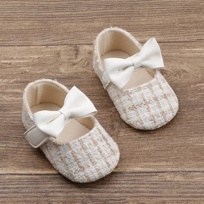 Baby Girl Soft Cotton Walking Shoes 0-12 Months