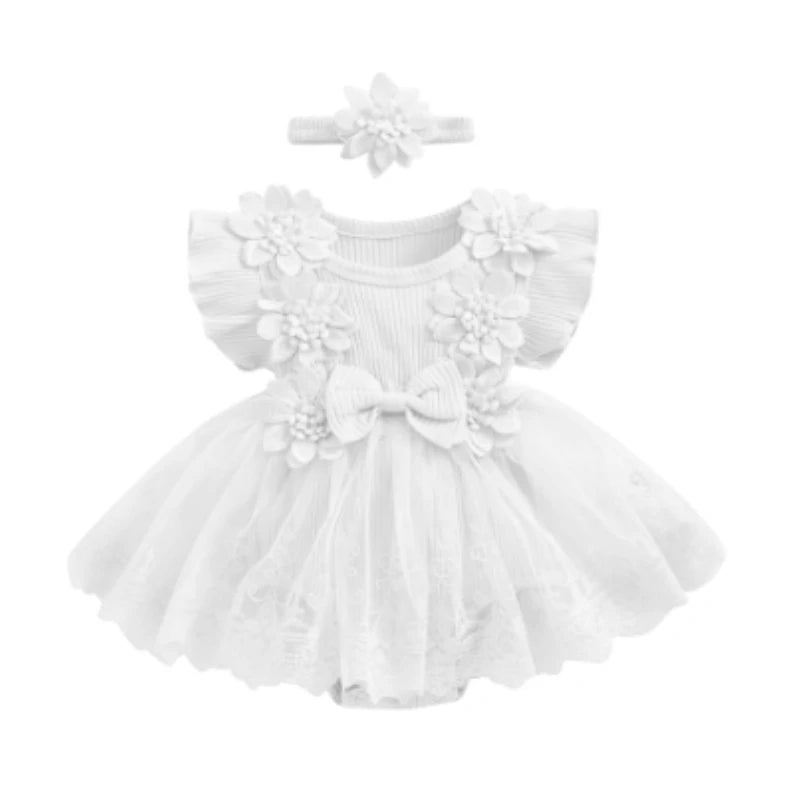 Summer Baby Girl Princess Romper