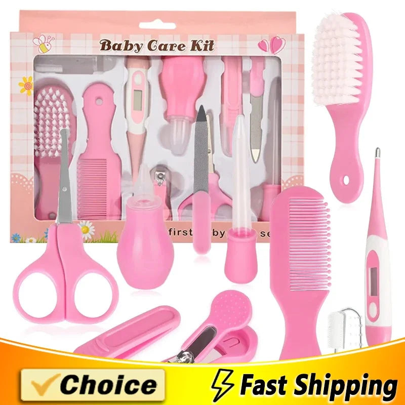 Baby Health Care & Grooming Kit 10PCS Set