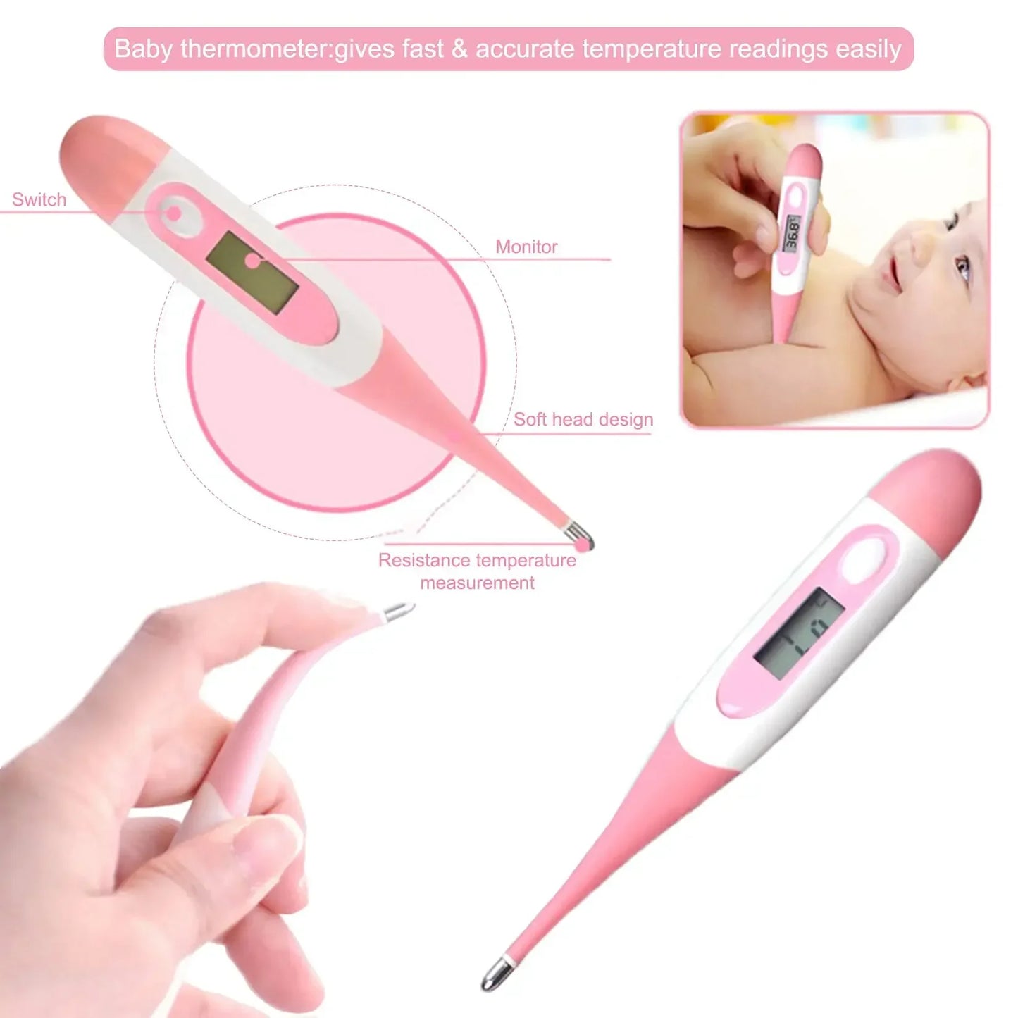 Baby Health Care & Grooming Kit 10PCS Set