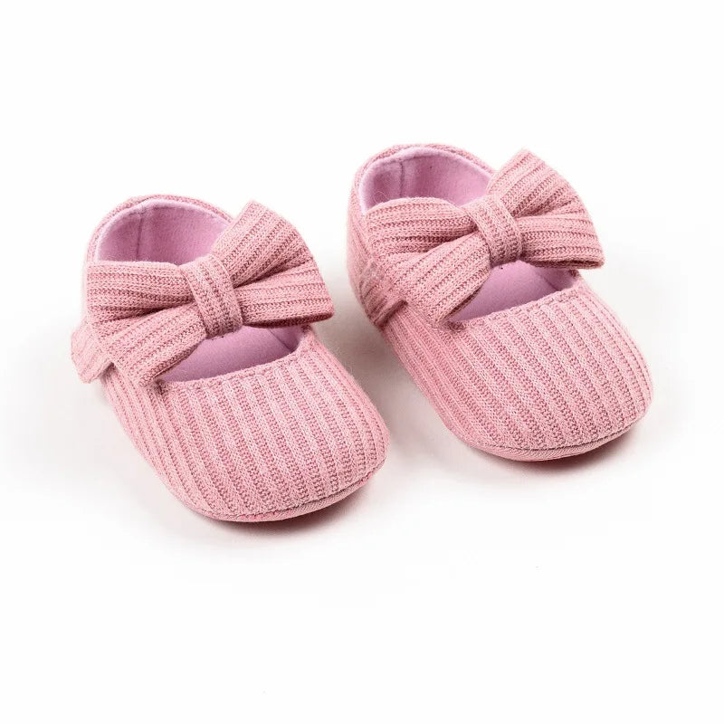Anti-slip First Walking Baby Girls Shoes 0-12M