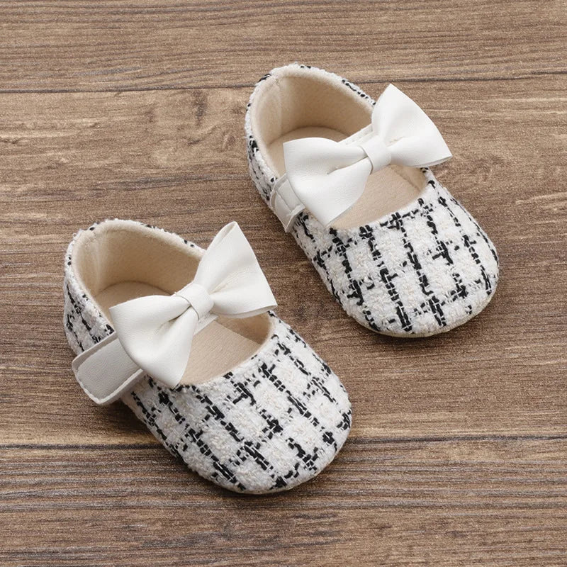 Baby Girl Soft Cotton Walking Shoes 0-12 Months