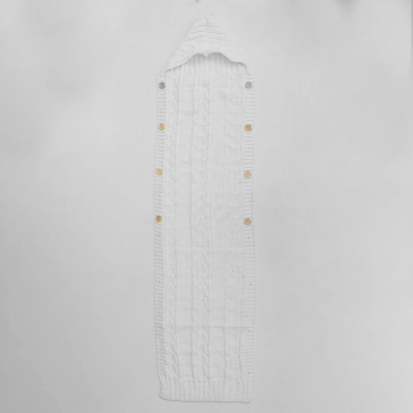 Newborn Baby Knit Swaddle Blanket Wrap Bag