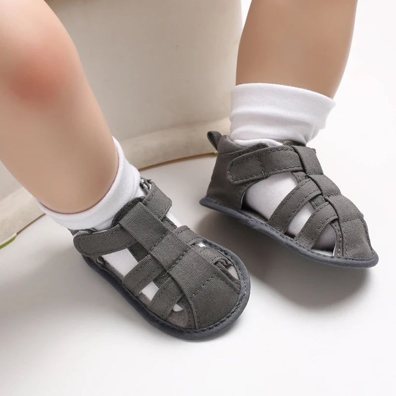 Baby Boys Girls Soft Sole Sandal Shoes 0-24M
