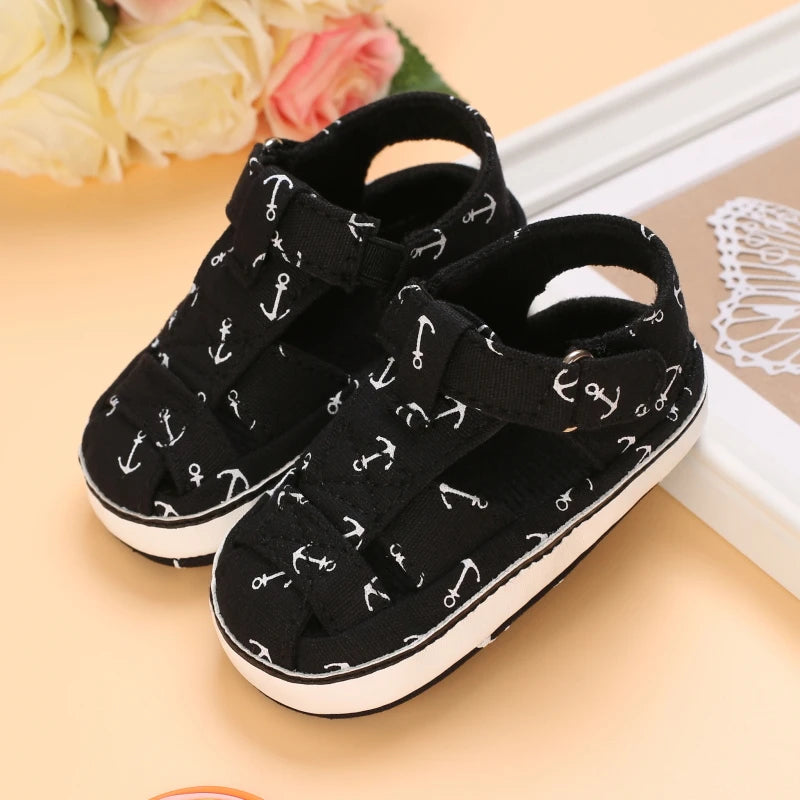 Baby Boys Girls Soft Sole Sandal Shoes 0-24M