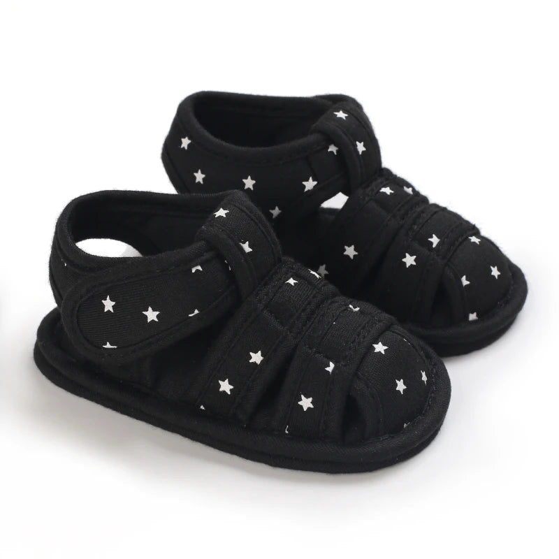 Baby Boys Girls Soft Sole Sandal Shoes 0-24M
