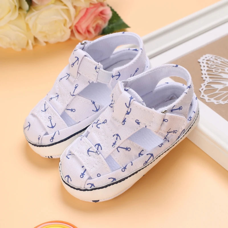 Baby Boys Girls Soft Sole Sandal Shoes 0-24M