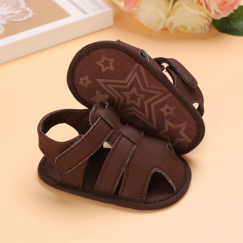 Baby Boys Girls Soft Sole Sandal Shoes 0-24M