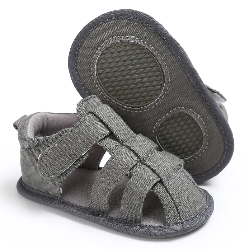 Baby Boys Girls Soft Sole Sandal Shoes 0-24M