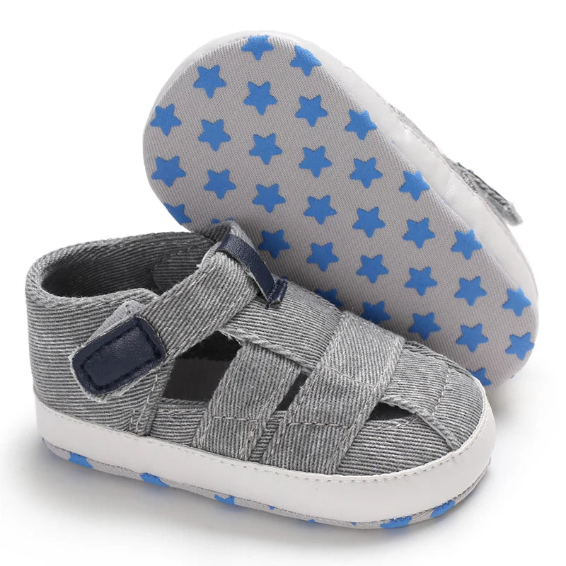 Baby Boys Girls Soft Sole Sandal Shoes 0-24M