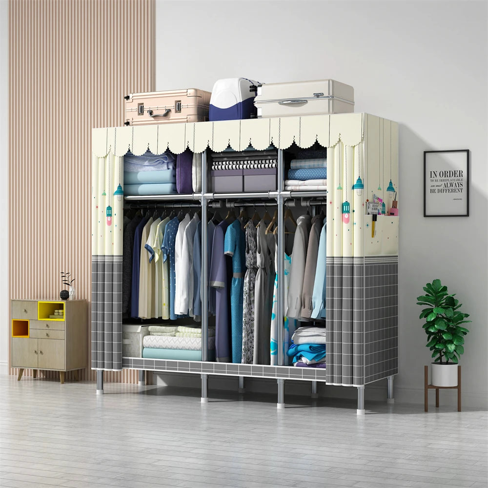 Bedroom Foldable Cloth Wardrobe