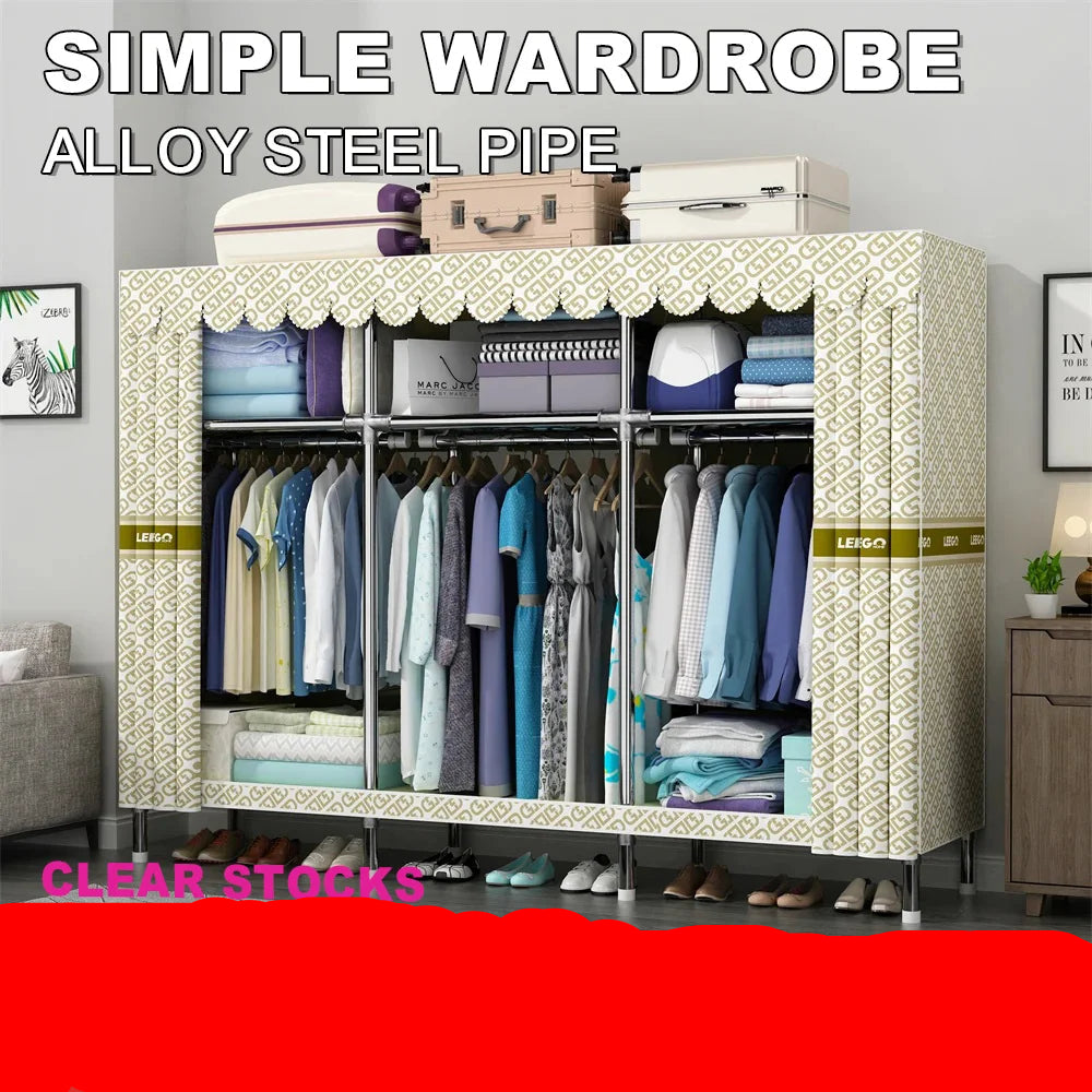 Bedroom Foldable Cloth Wardrobe
