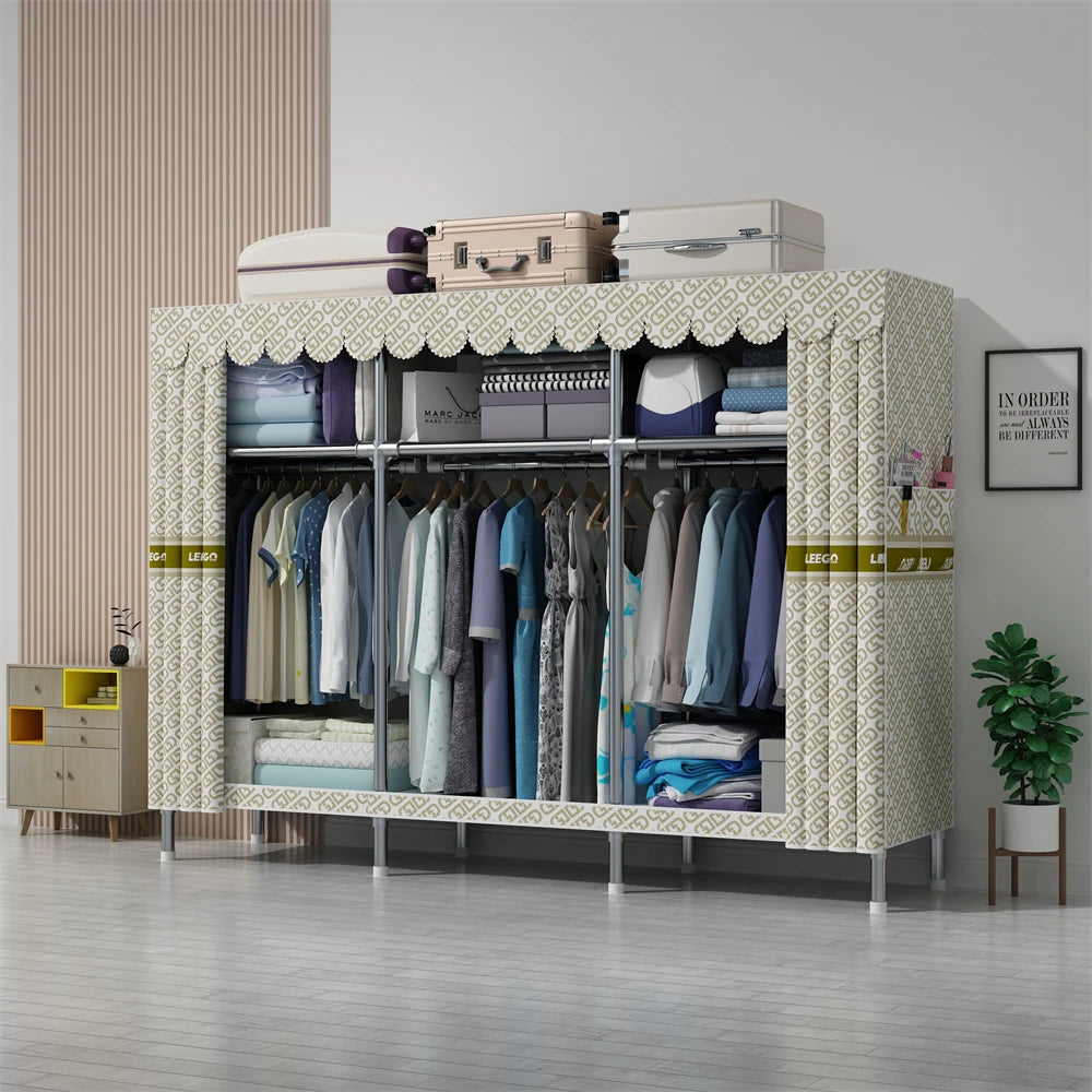 Bedroom Foldable Cloth Wardrobe