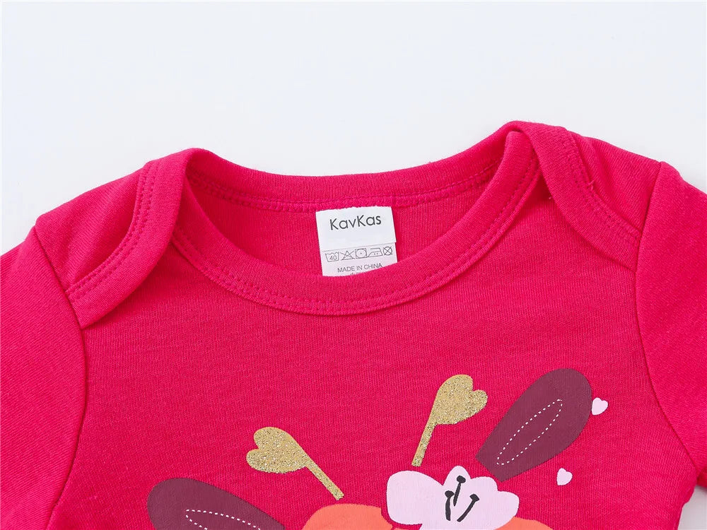 Baby Long Sleeve Autumn Bodysuit Set