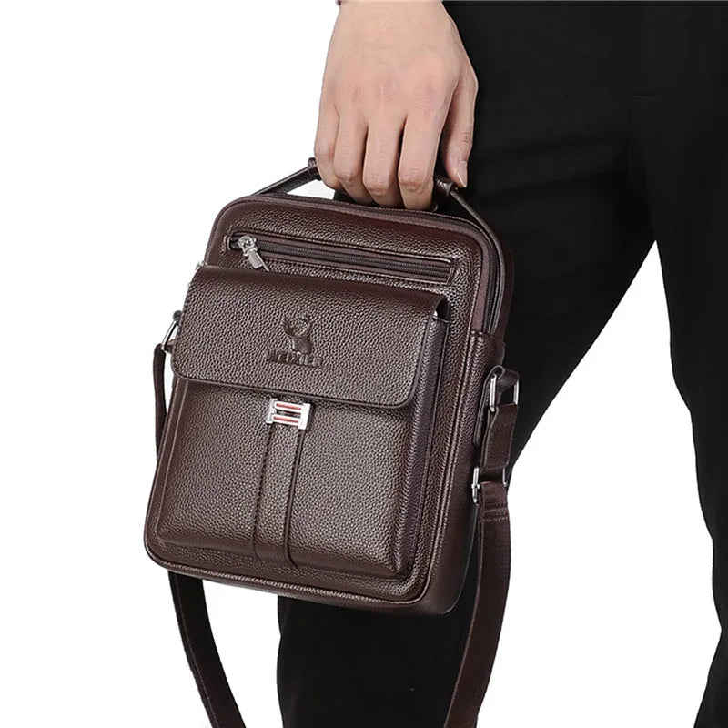 Men's Genuine Leather Crossbody Bags
