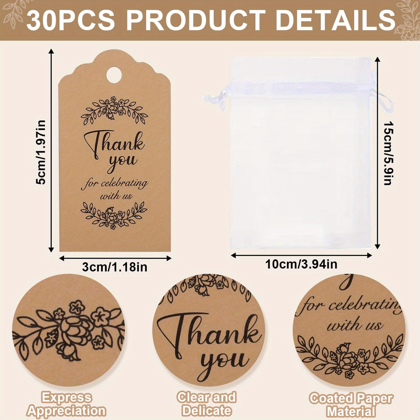 90pcs/30 Sets Wedding Favors for Guests, Acrylic Clear Shot Glasses with Thank You Cards, Organza Bags And 'Take A Shot We Tied The Knot' Stickers for Engagement Bridal Shower Party Gift Souvenirs, Birthday Party, Multi-Item