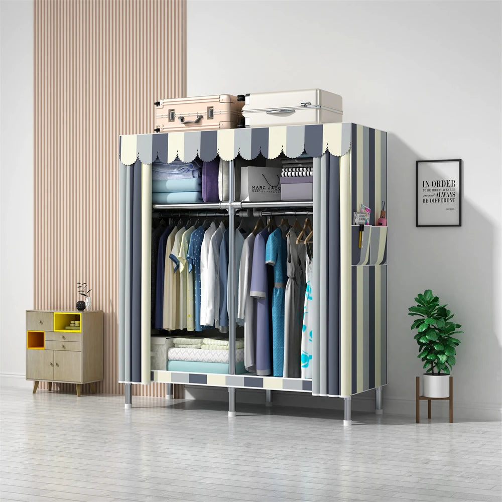 Bedroom Foldable Cloth Wardrobe