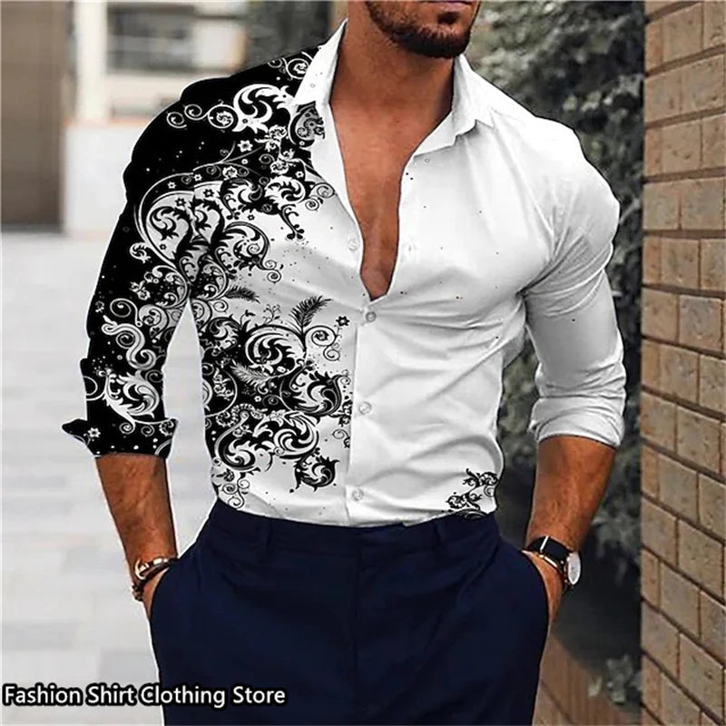 Men's Classic Half-Sleeve Hawaiian Shirt