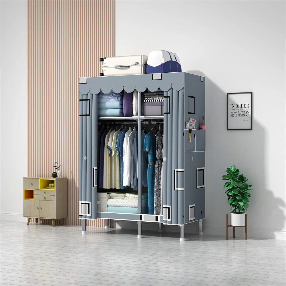 Bedroom Foldable Cloth Wardrobe