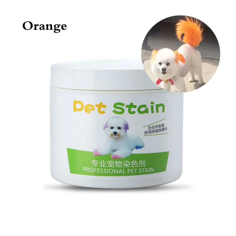 Semi-Permanent Dog Hair Dye Cream 100g