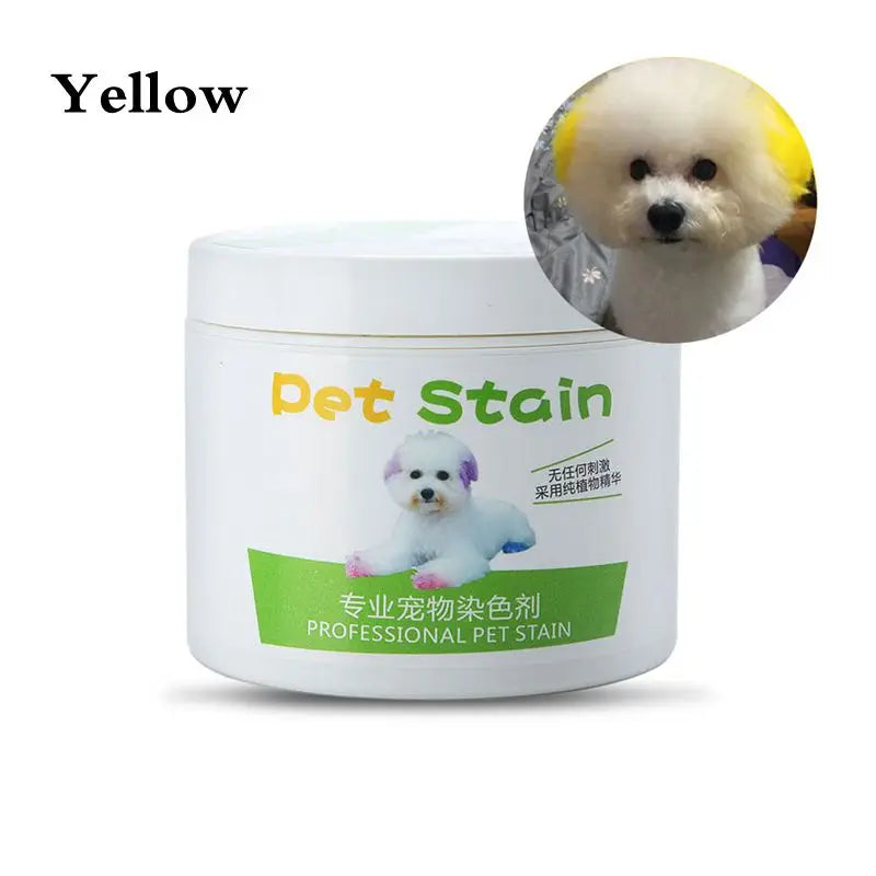 Semi-Permanent Dog Hair Dye Cream 100g