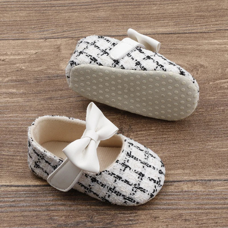 Baby Girl Soft Cotton Walking Shoes 0-12 Months