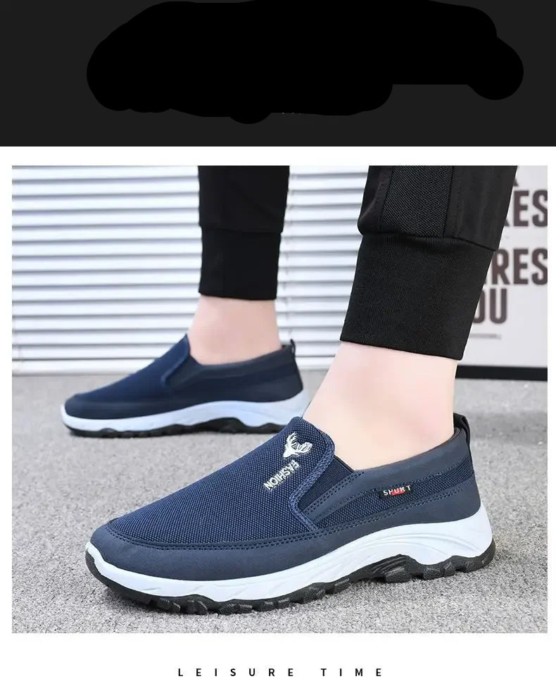 Men's Canvas Soft Sole Oxford Sneakers