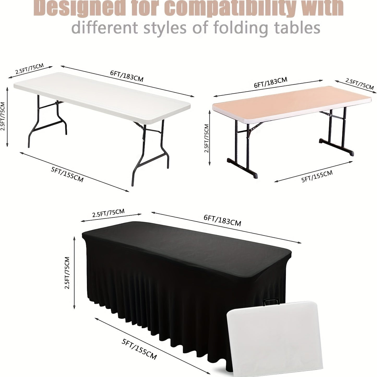 Rectangular Fitted Tablecloth