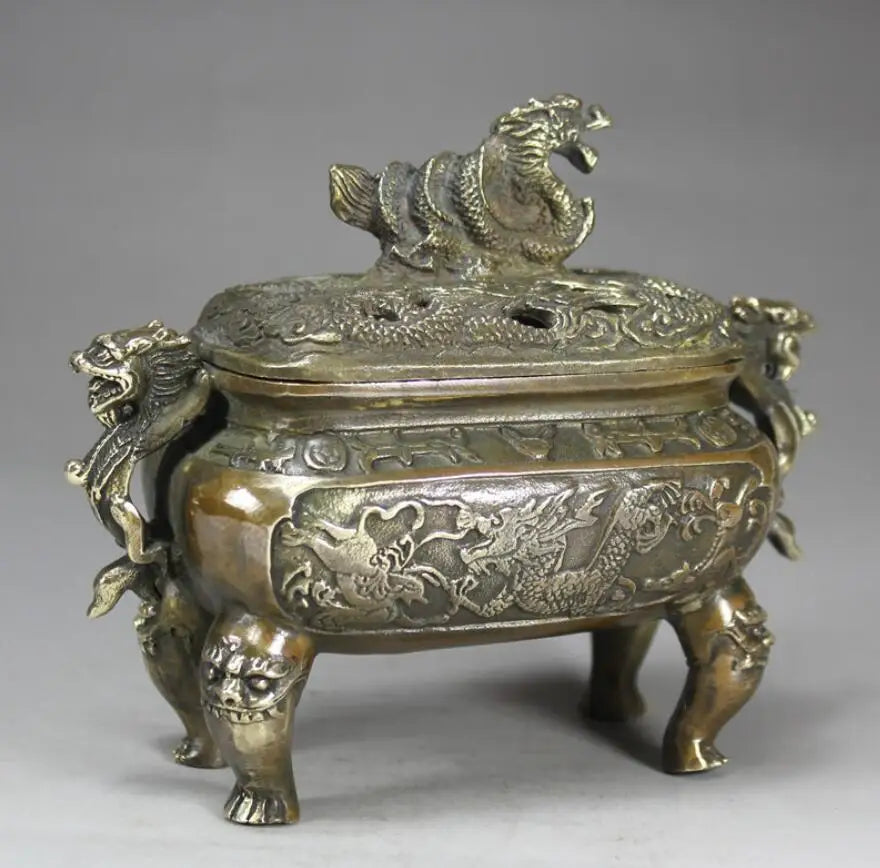 Pure copper incense burner