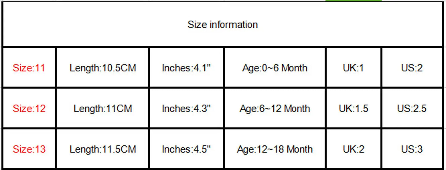 Cotton Print Baby Sandals 0-18M