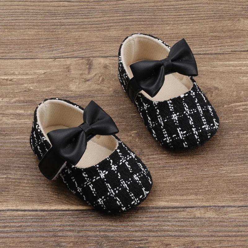 Baby Girl Soft Cotton Walking Shoes 0-12 Months