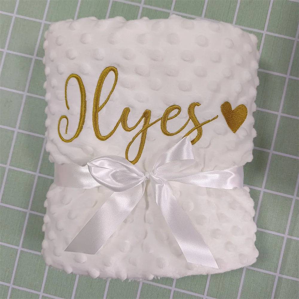 Personalized Baby Swaddle Blanket