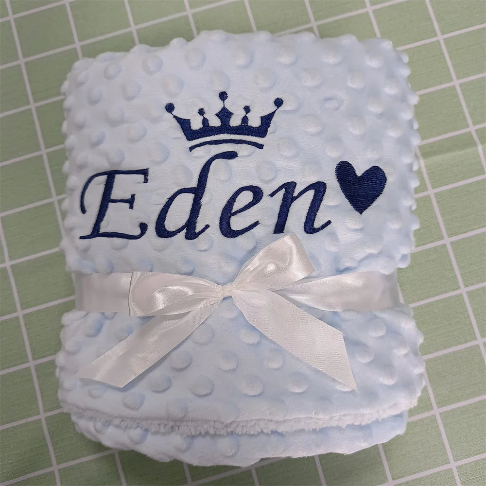 Personalized Baby Swaddle Blanket